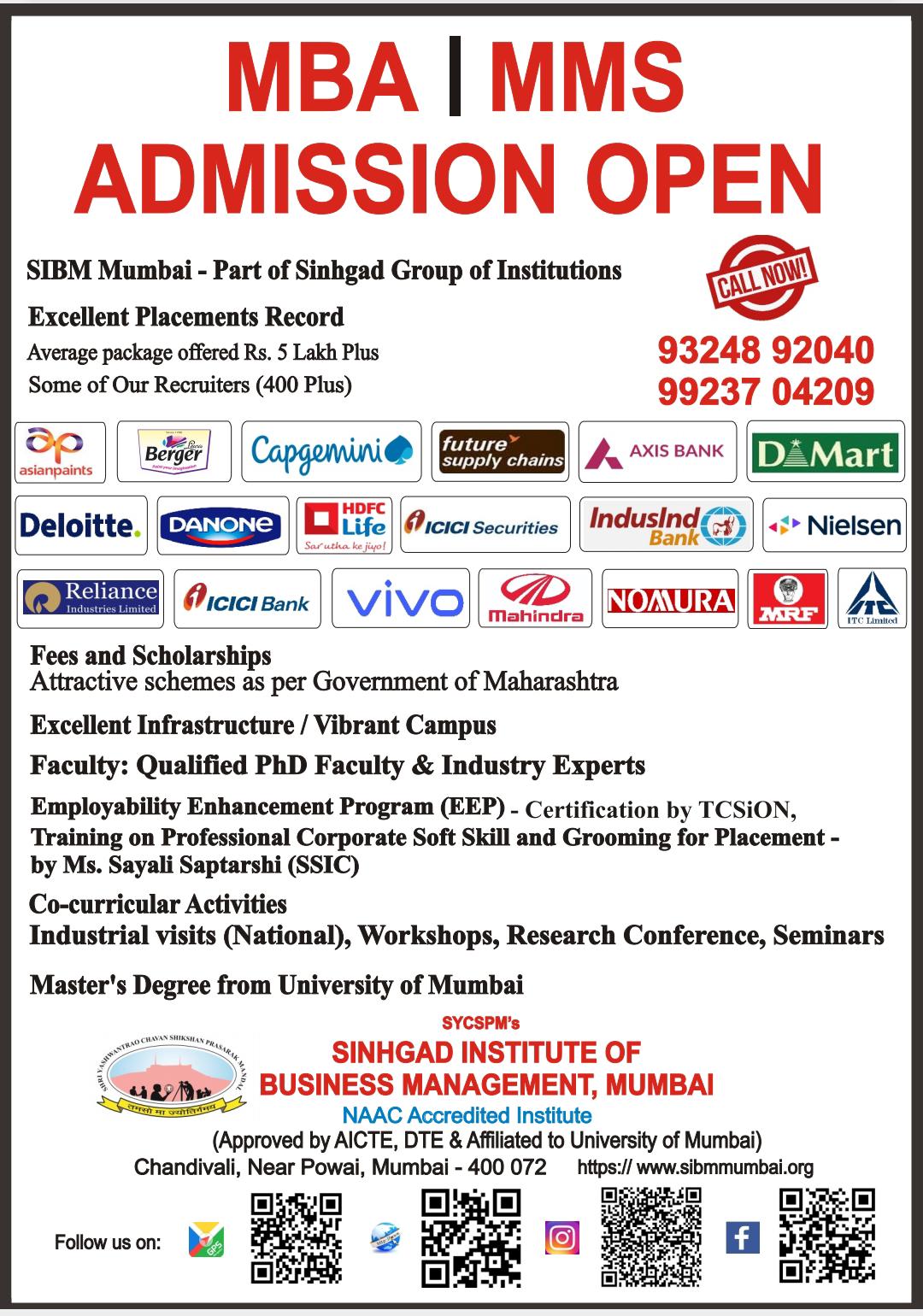 Admissions Open